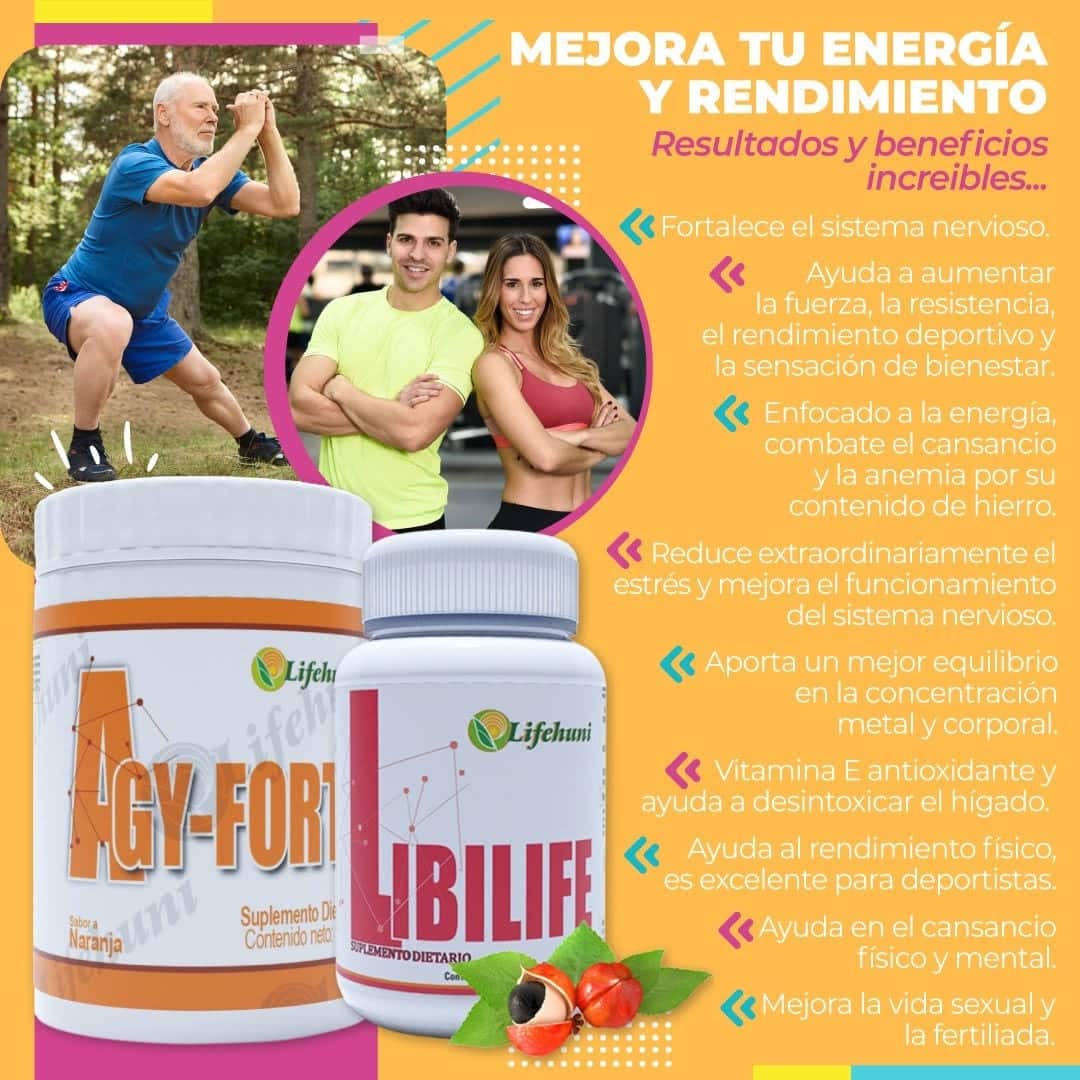 Combo Agy-Fort 60 TAB + Libilife 60 CAP