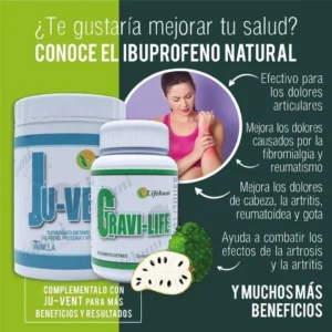 COMBO - JUVENTUD Y EQUILIBRIO JU-VENT + GRAVI-LIFE
