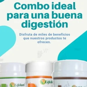 COMBO - IDEAL PARA UNA BUENA DIGESTION MACA-LIFE + DIVI-HER + LIFE-DIG
